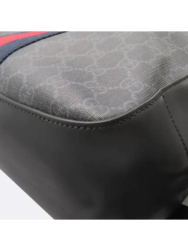 478324 GG logo PVC Supreme backpack