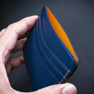 #56.6 BYO French Chvre Leather Slim Wallet