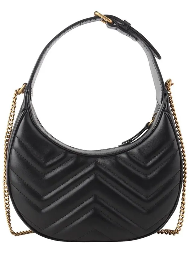 699514 GG Marmont Half Moon Hobo Mini Shoulder Bag 34222K 1