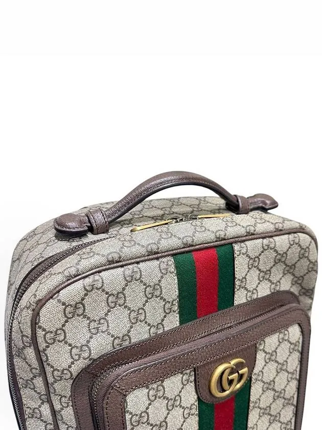 745718 GG Ophidia canvas medium backpack