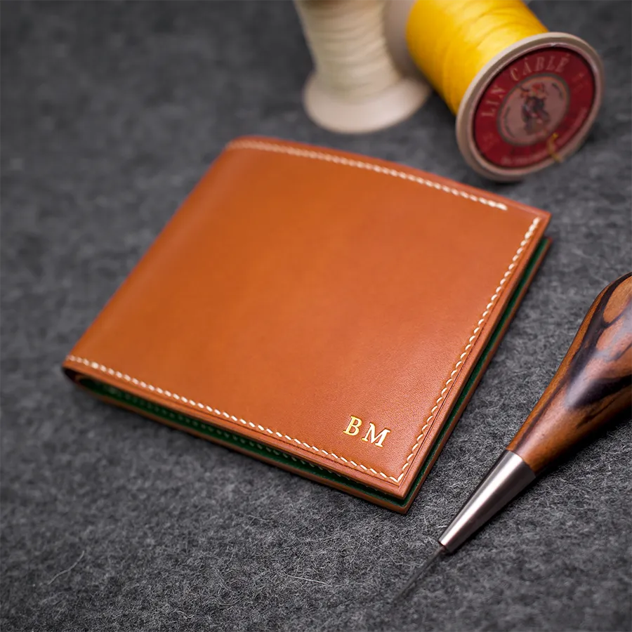 #90 Barenia Calf Leather Bifold