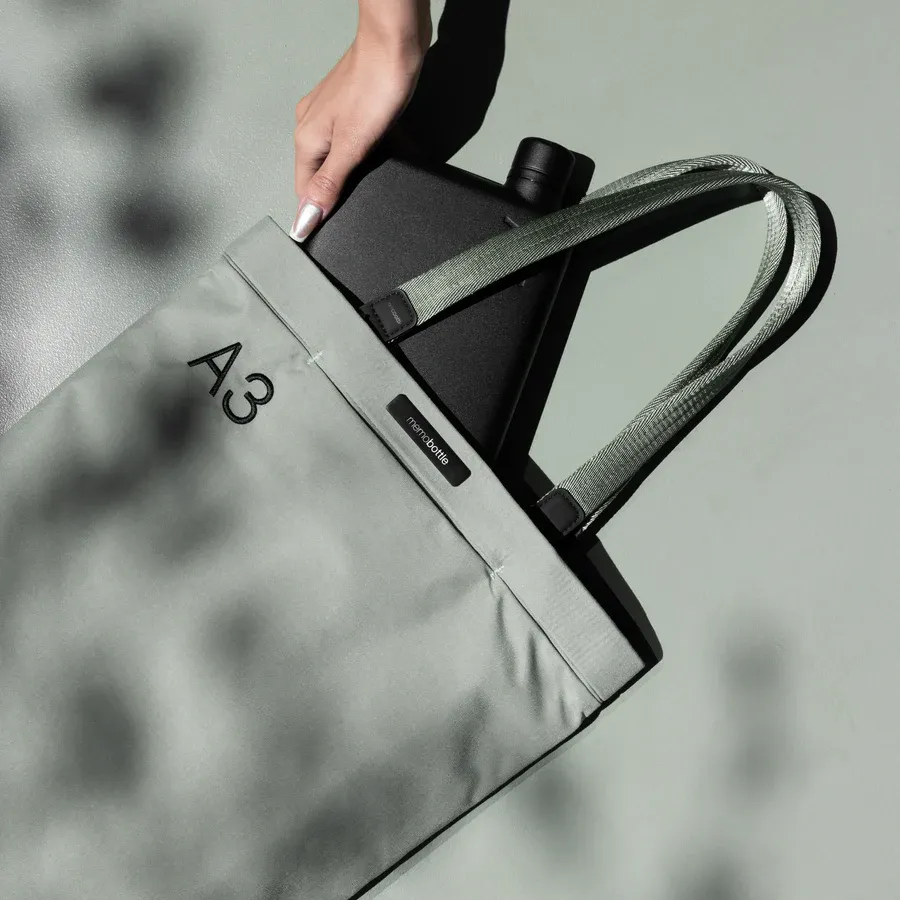 A3 Daily Tote memobottle - Eucalypt