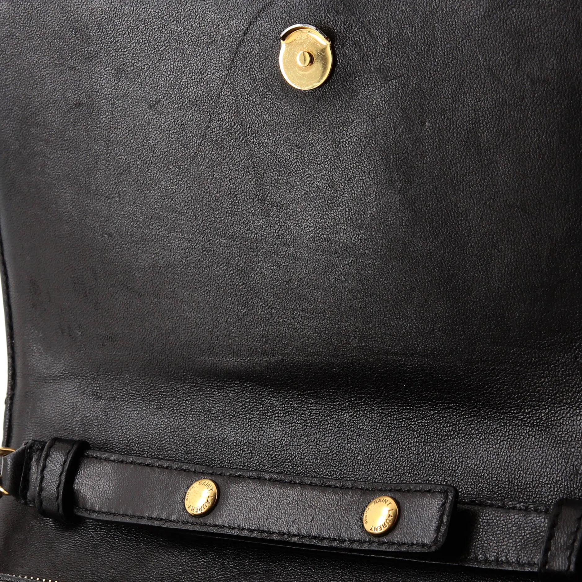 Angie Chain Shoulder Bag Quilted Patent Small