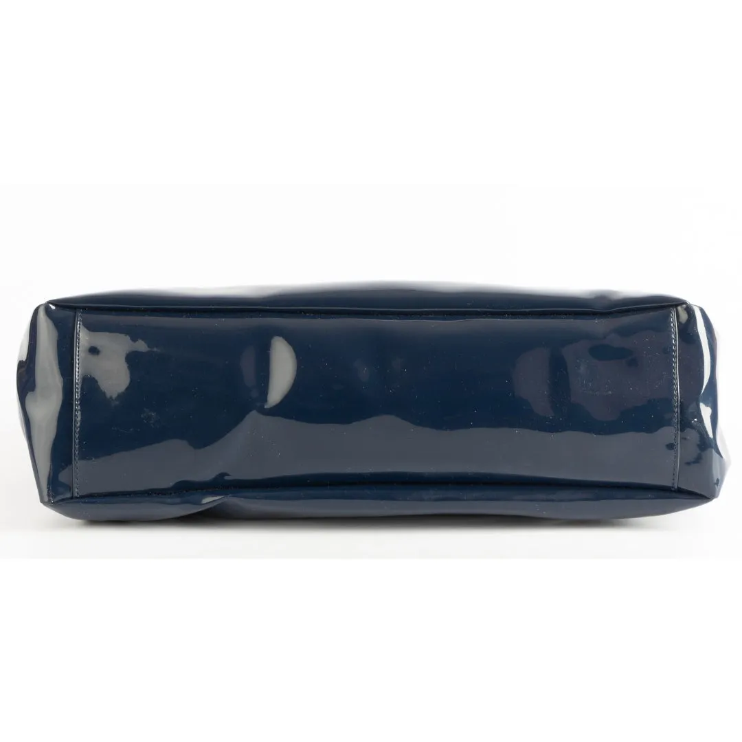 Armani Jeans Patent Leather Tote