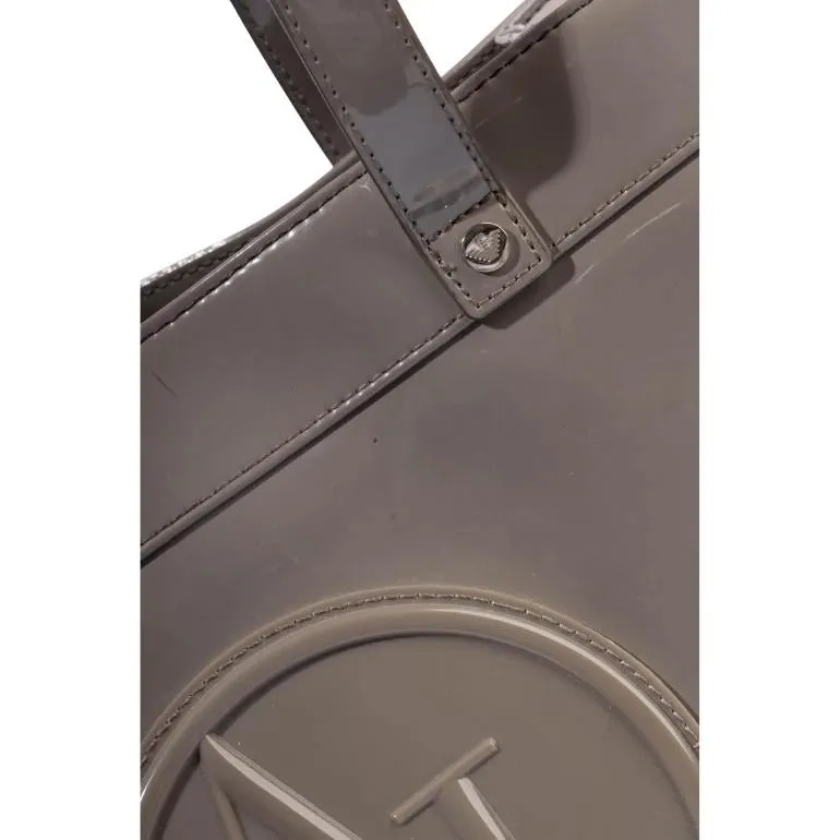 Armani Jeans Patent Leather Tote