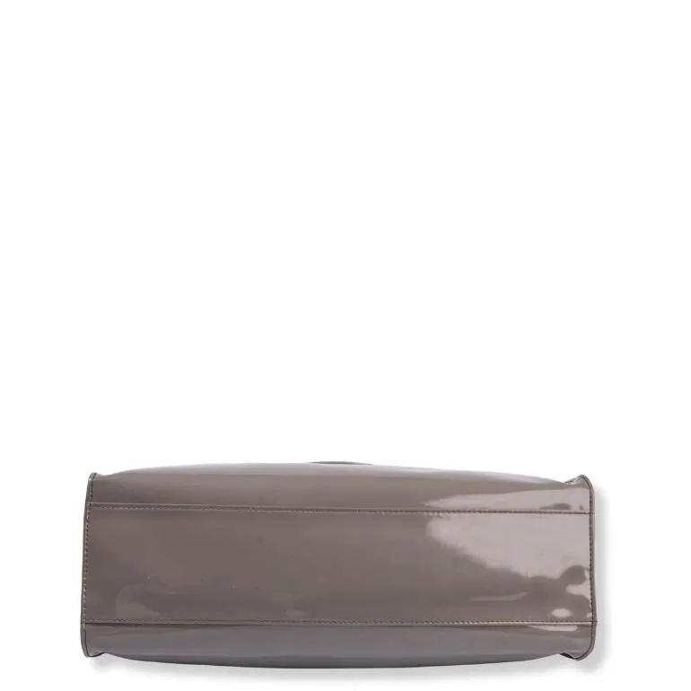 Armani Jeans Patent Leather Tote