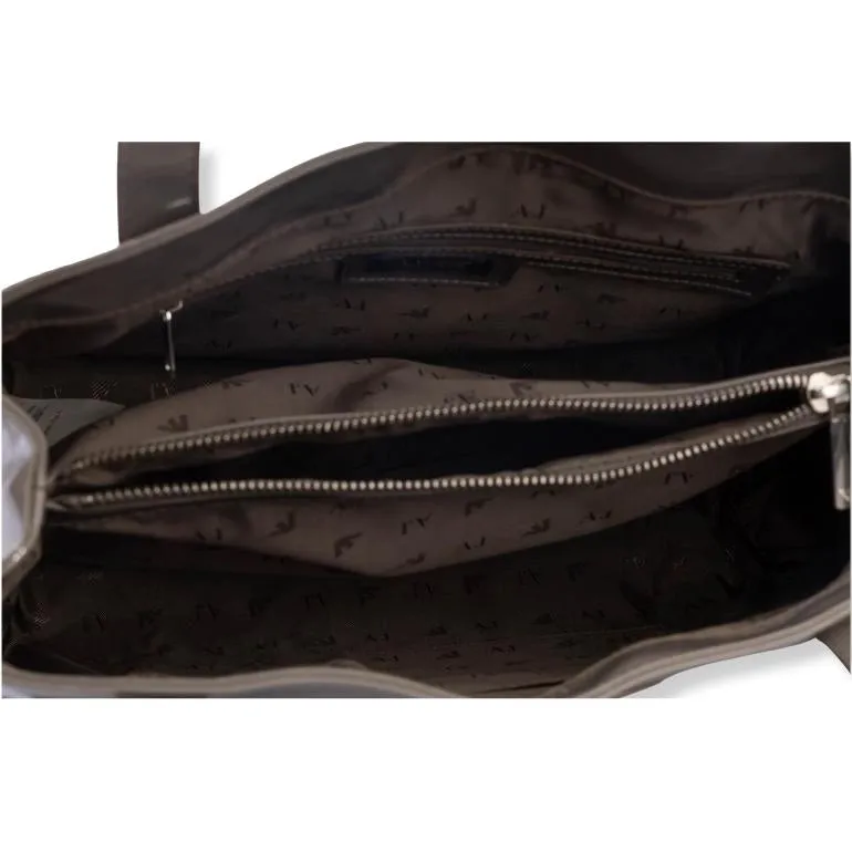 Armani Jeans Patent Leather Tote