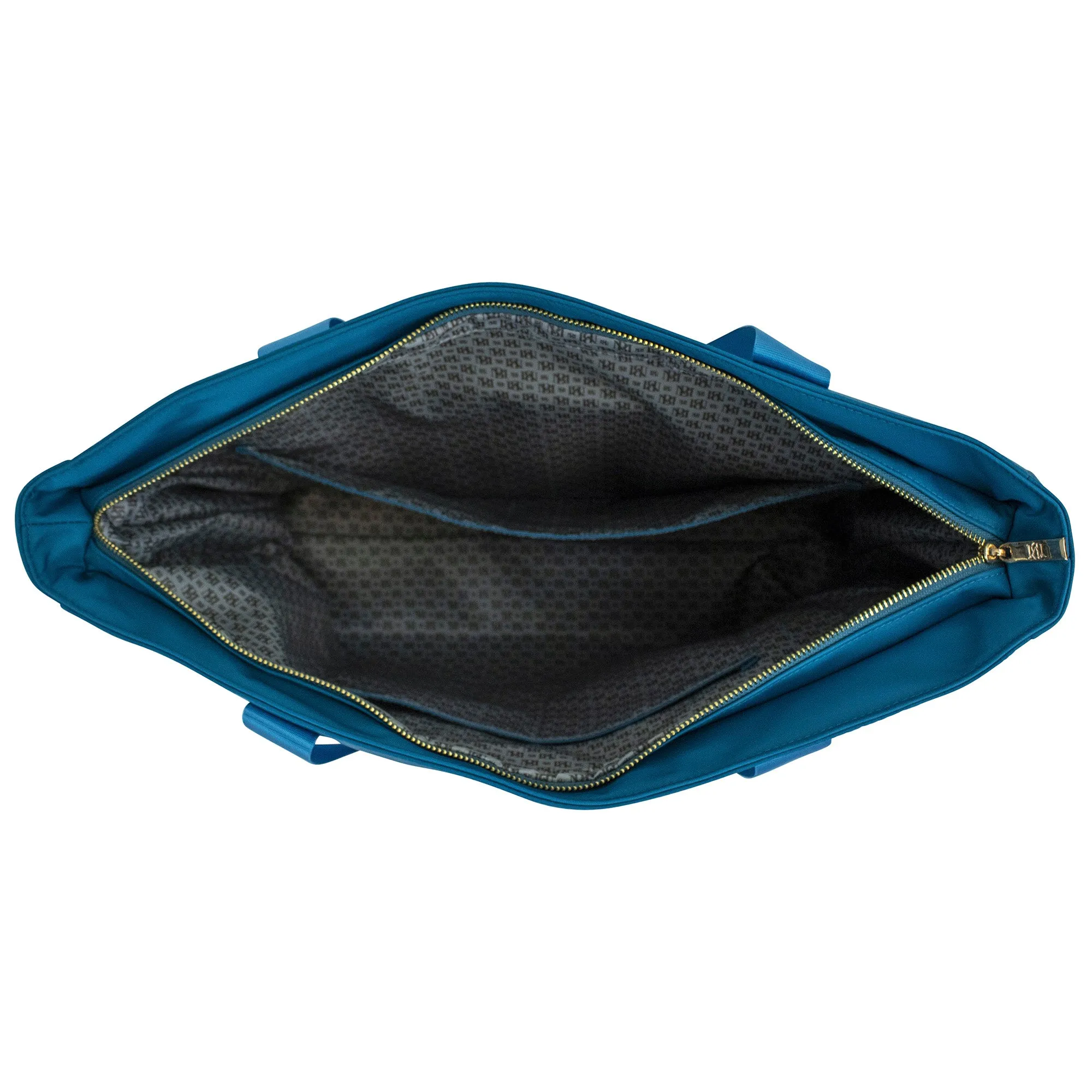 BADGLEY MISCHKA Nylon Weekender Travel Tote Bag | Aqua