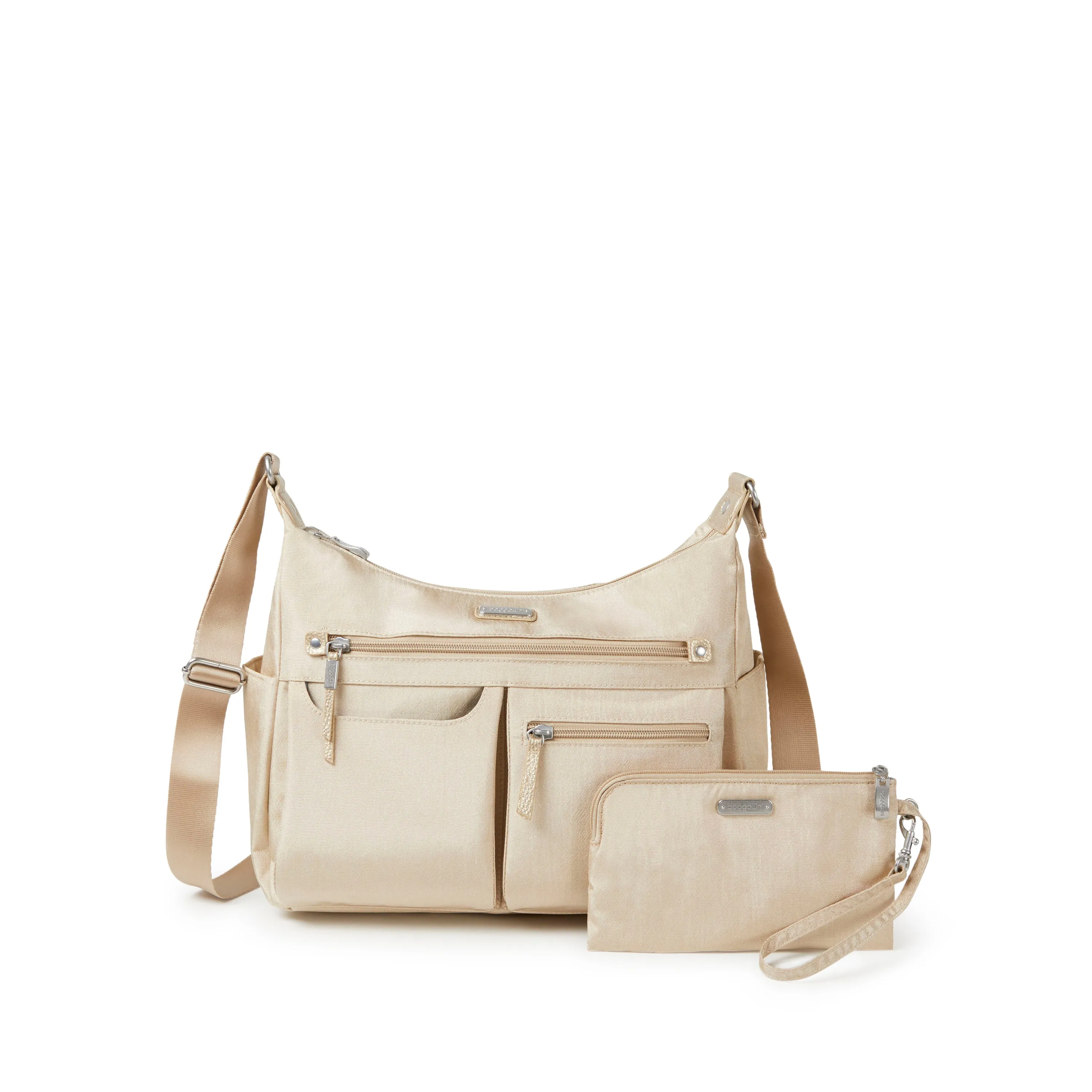 Baggallini Anywhere Large Hobo with RFID Phone Wristlet