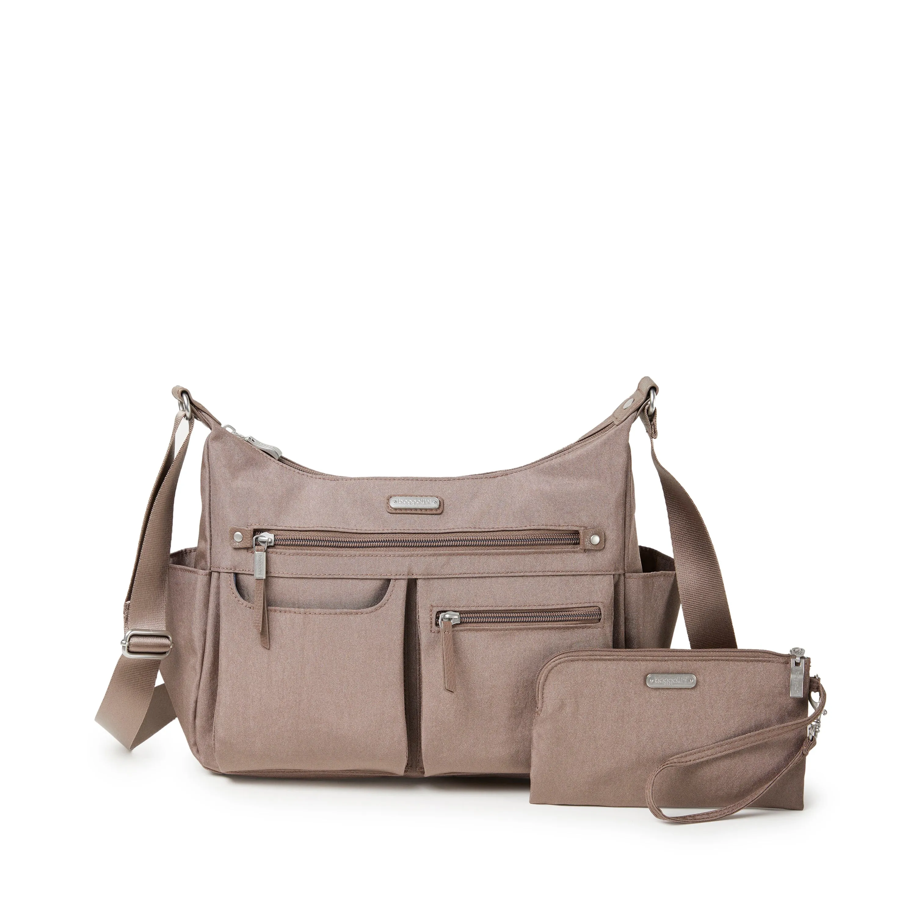 Baggallini Anywhere Large Hobo with RFID Phone Wristlet