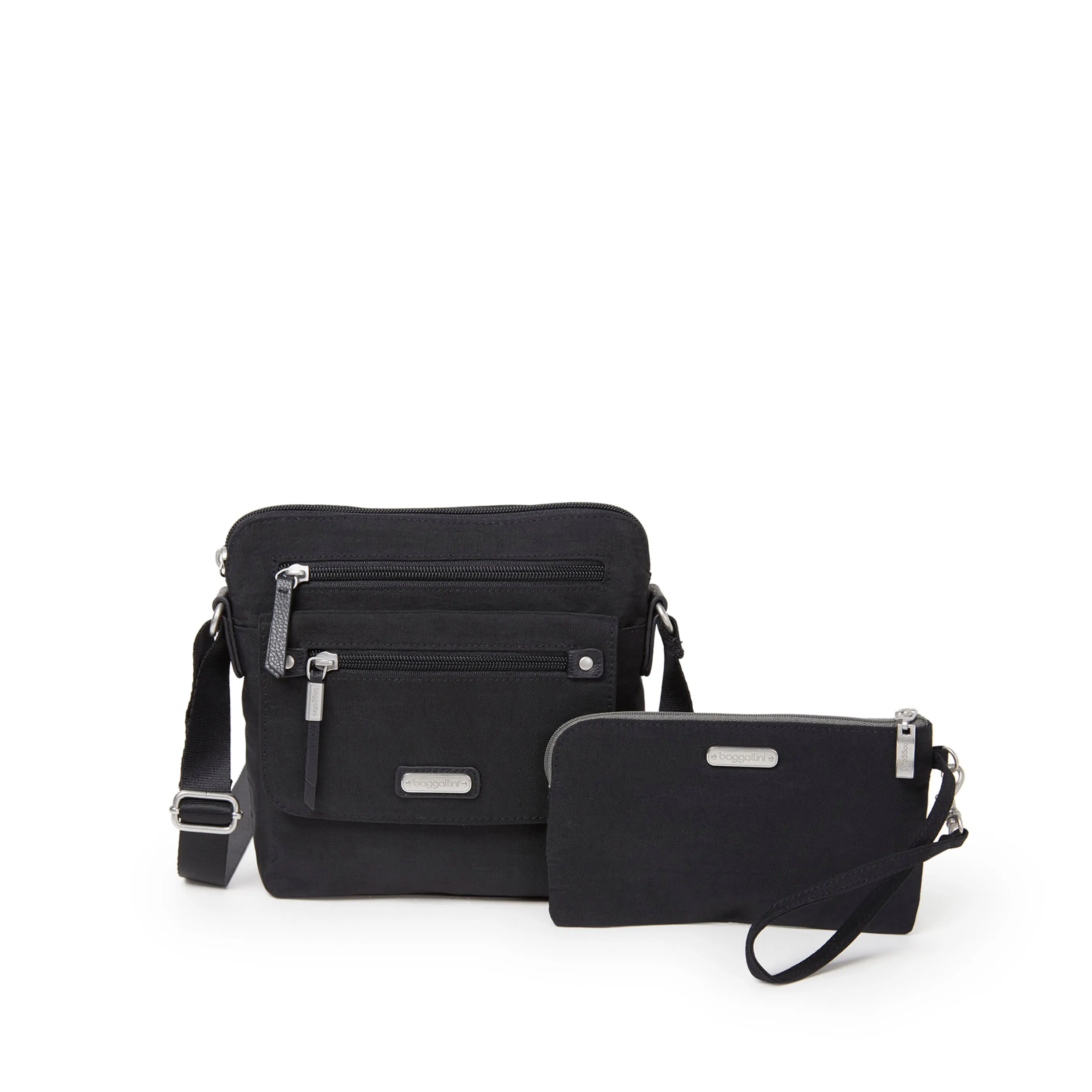Baggallini Escape Crossbody with RFID Phone Wristlet