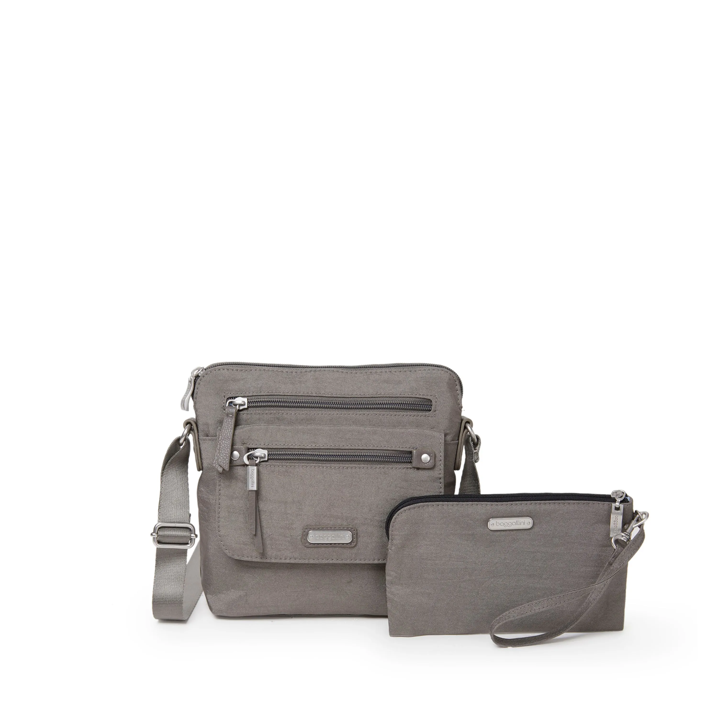 Baggallini Escape Crossbody with RFID Phone Wristlet