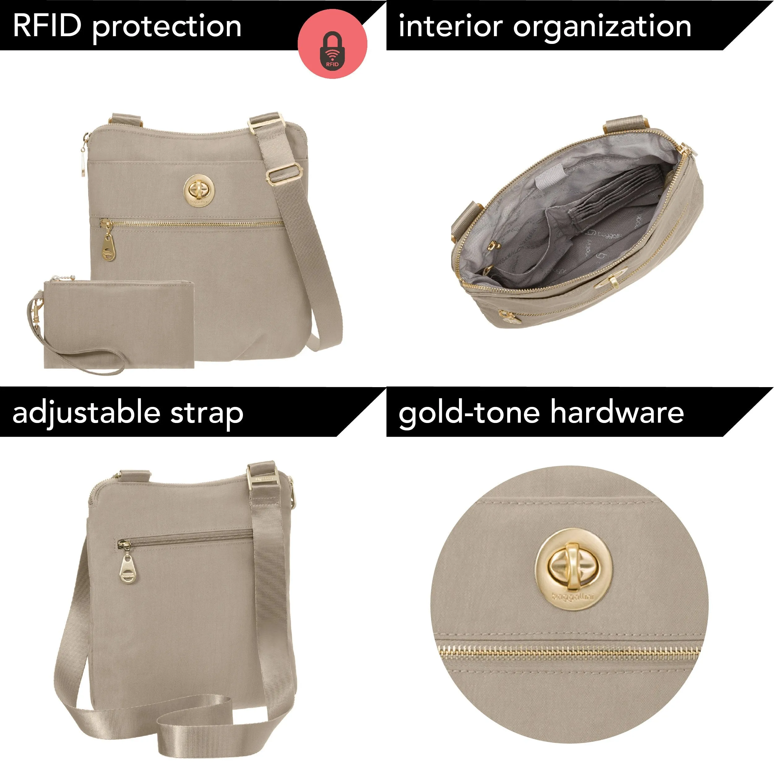 Baggallini Hanover Crossbody