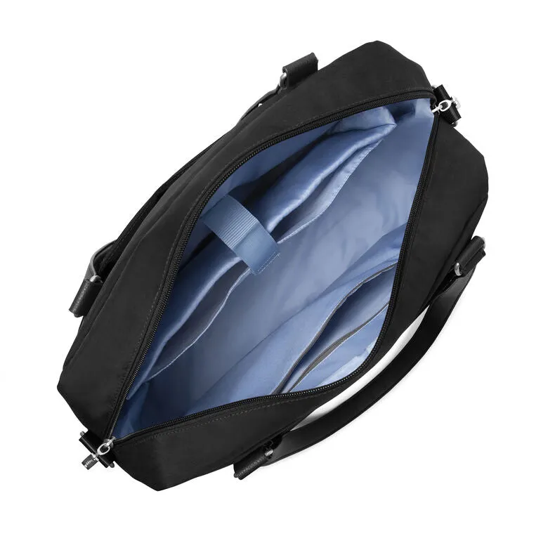 Baggallini Overnight Expandable Laptop Tote with RFID Phone Wristlet