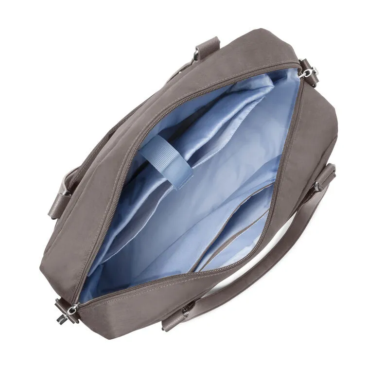 Baggallini Overnight Expandable Laptop Tote with RFID Phone Wristlet