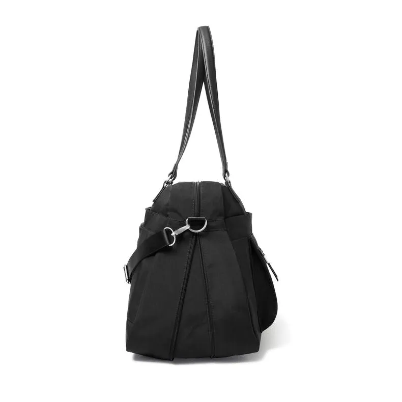 Baggallini Overnight Expandable Laptop Tote with RFID Phone Wristlet