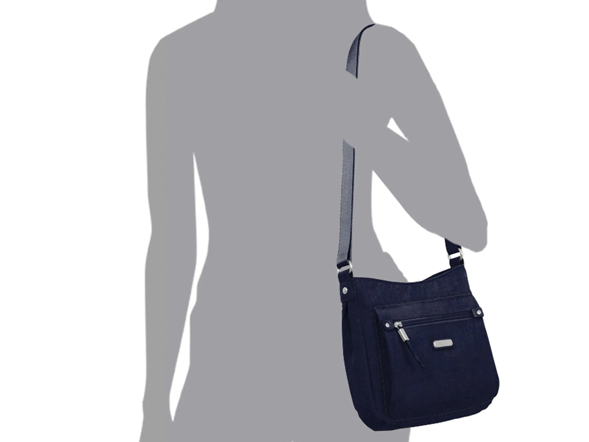 Baggallini Uptown Bagg with RFID Phone Wristlet