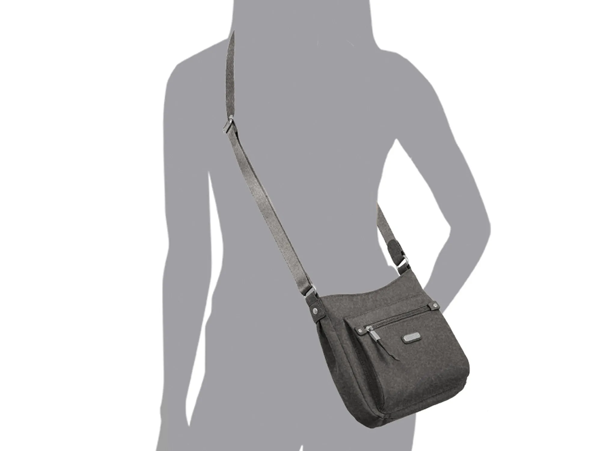 Baggallini Uptown Bagg with RFID Phone Wristlet