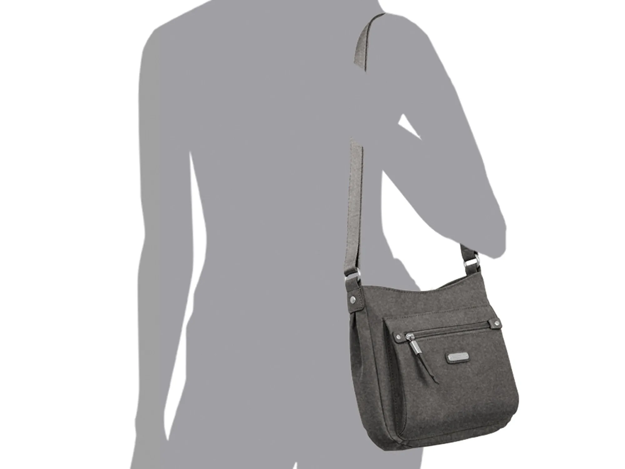 Baggallini Uptown Bagg with RFID Phone Wristlet