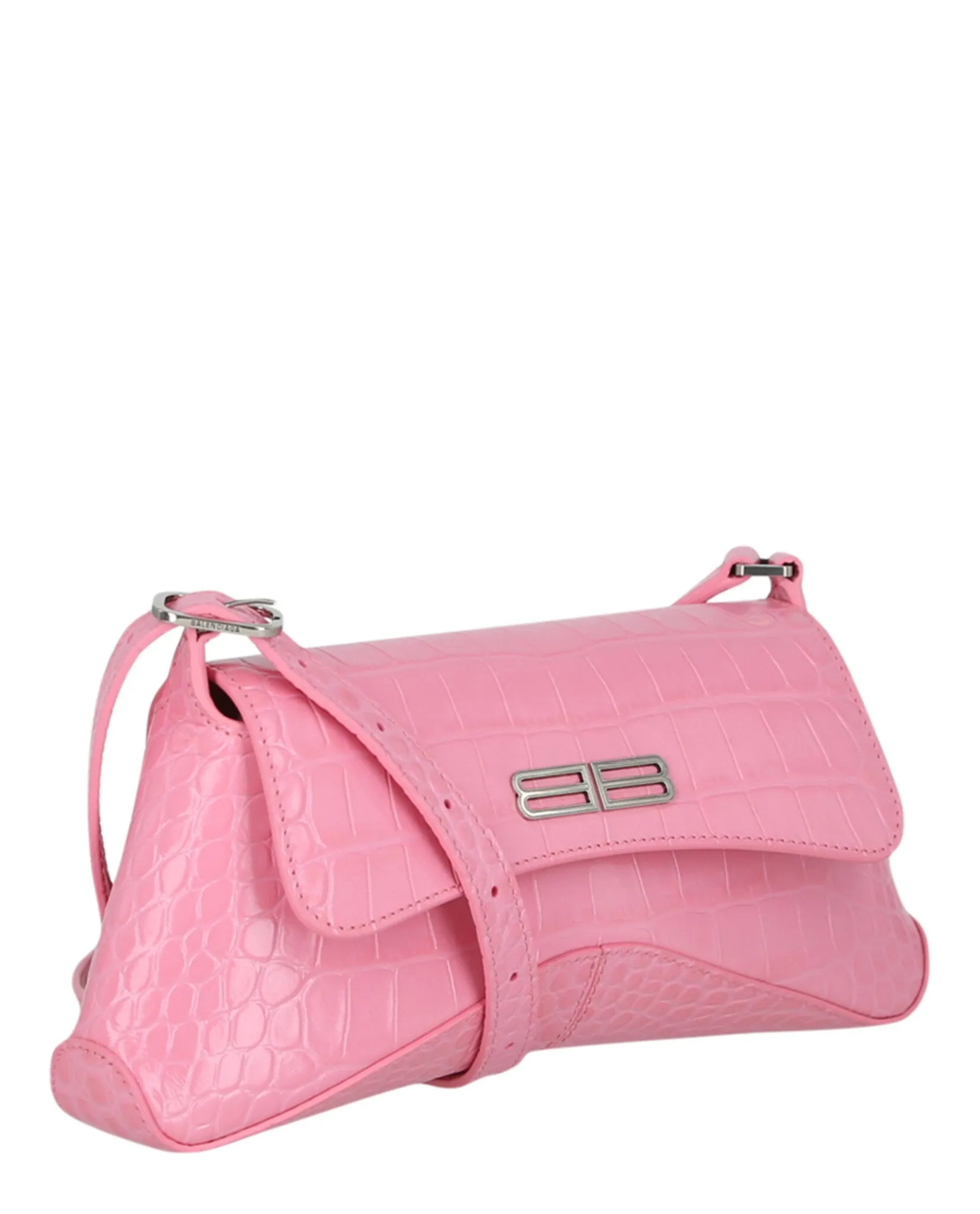 Balenciaga Embossed Croc Shoulder Bag 6956452-108Y-5812