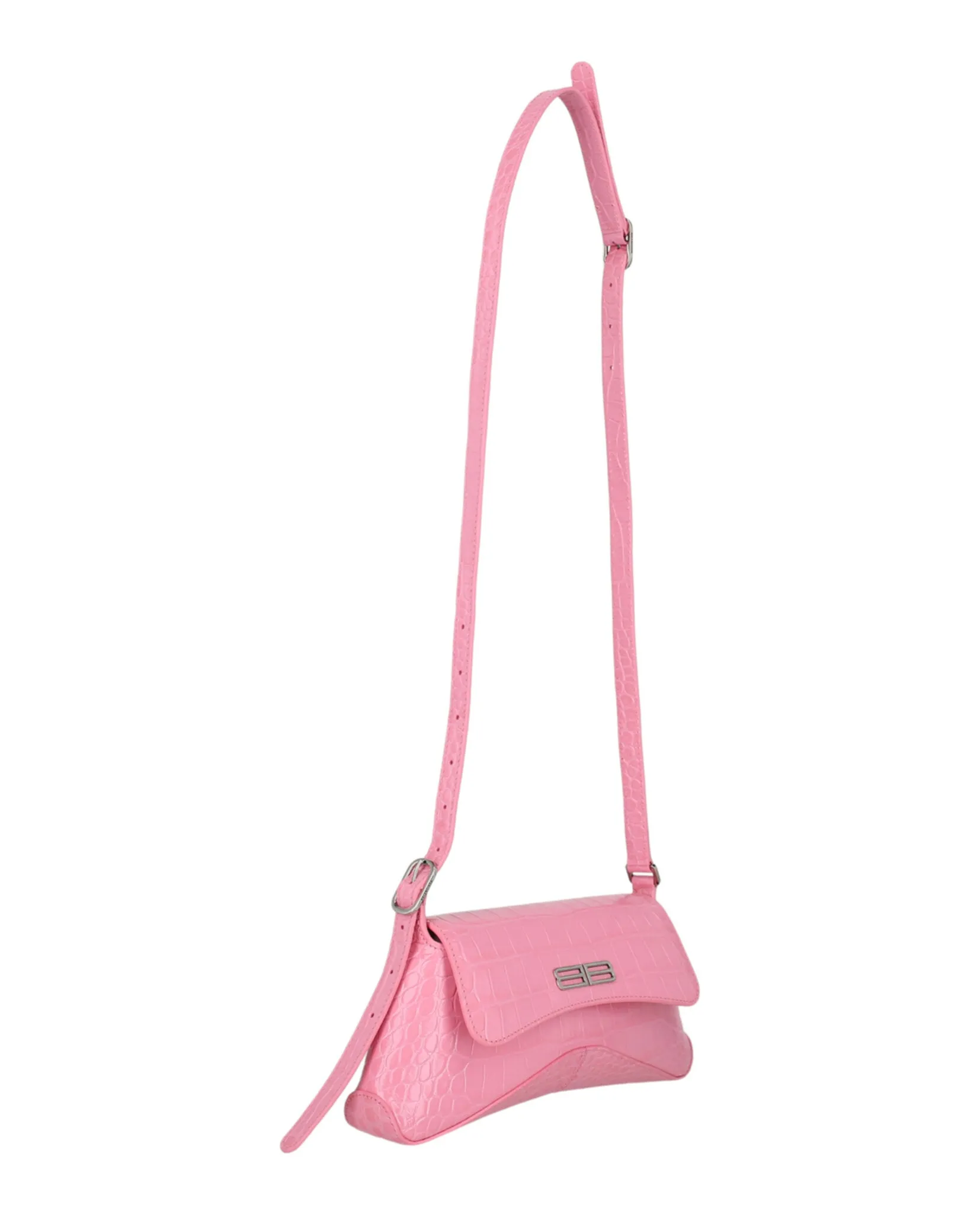 Balenciaga Embossed Croc Shoulder Bag 6956452-108Y-5812