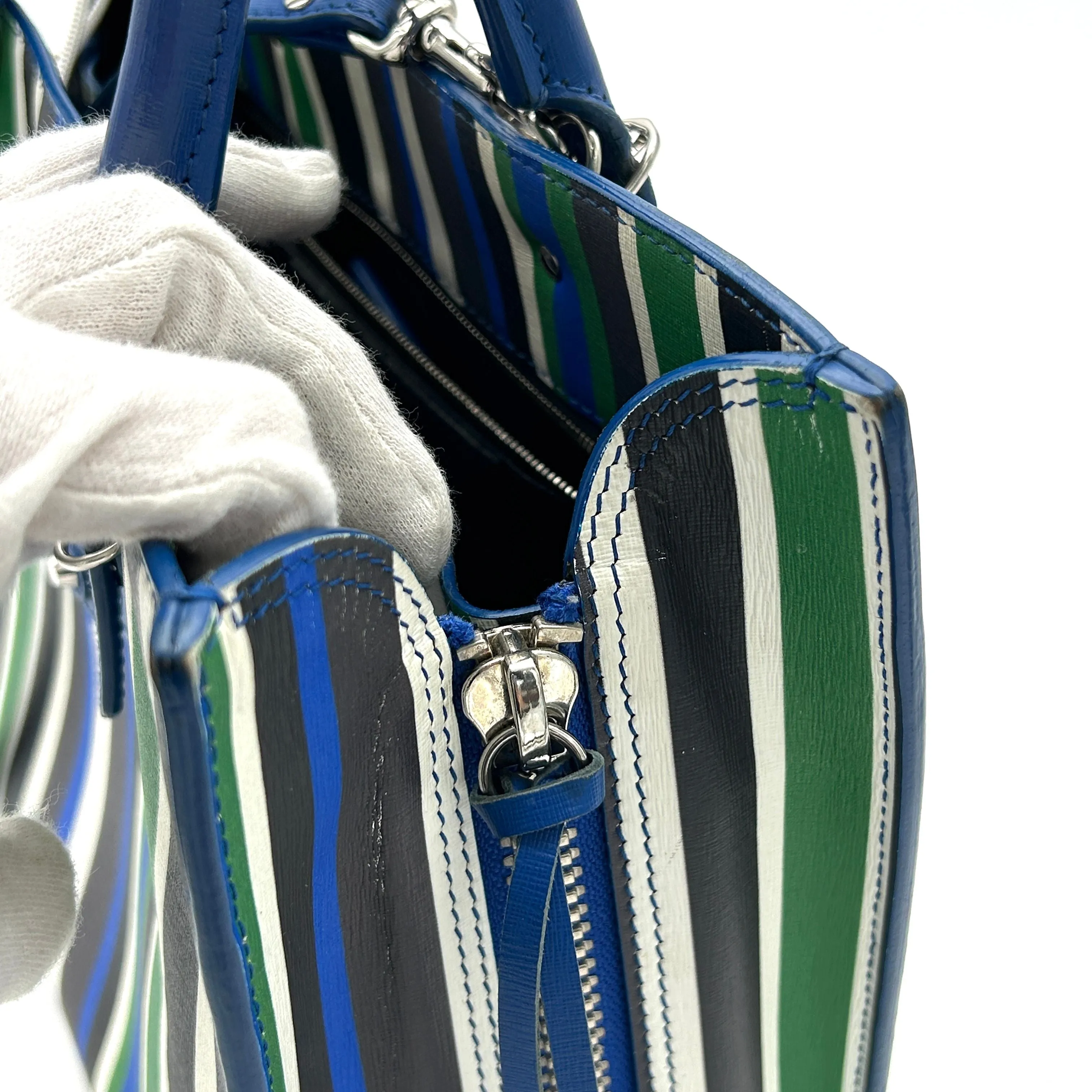 Balenciaga Papier A4 Zip Around Tote - Blue Totes, Handbags LA19458