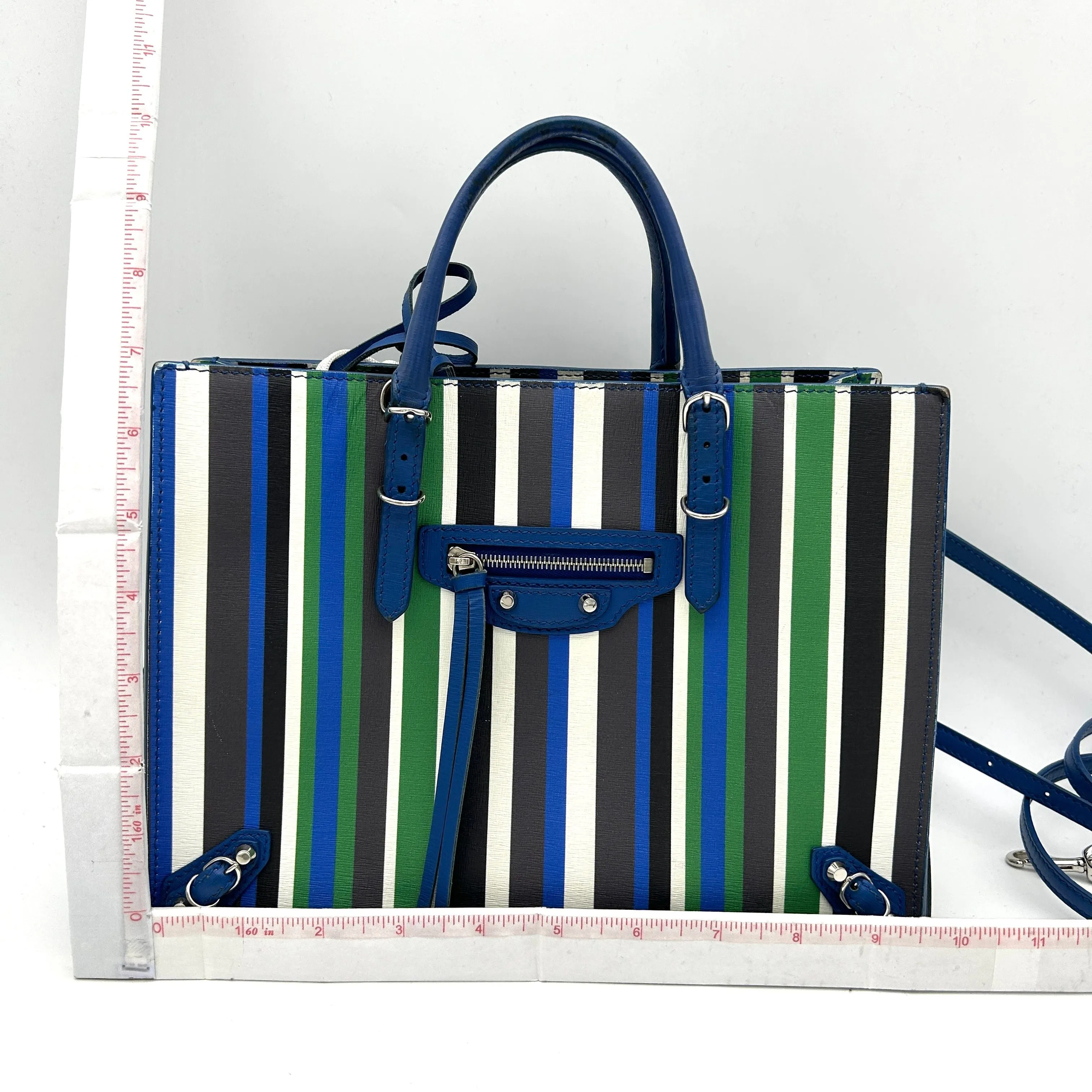 Balenciaga Papier A4 Zip Around Tote - Blue Totes, Handbags LA19458