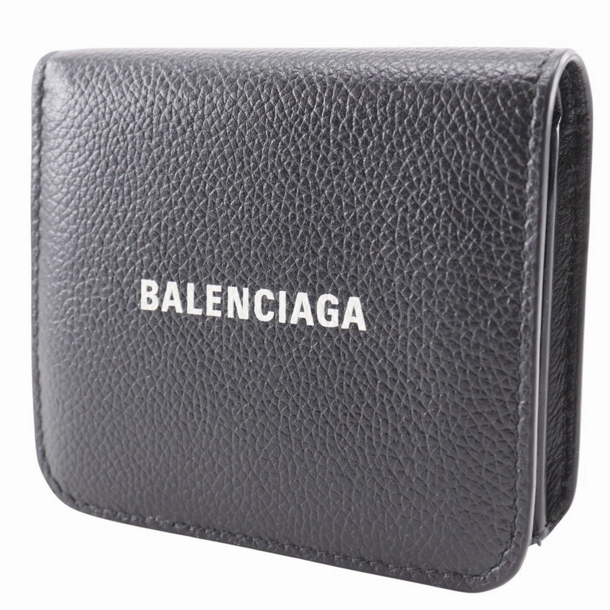 Balenciaga Leather Wallet (Bi-Fold) (Pre-Owned)