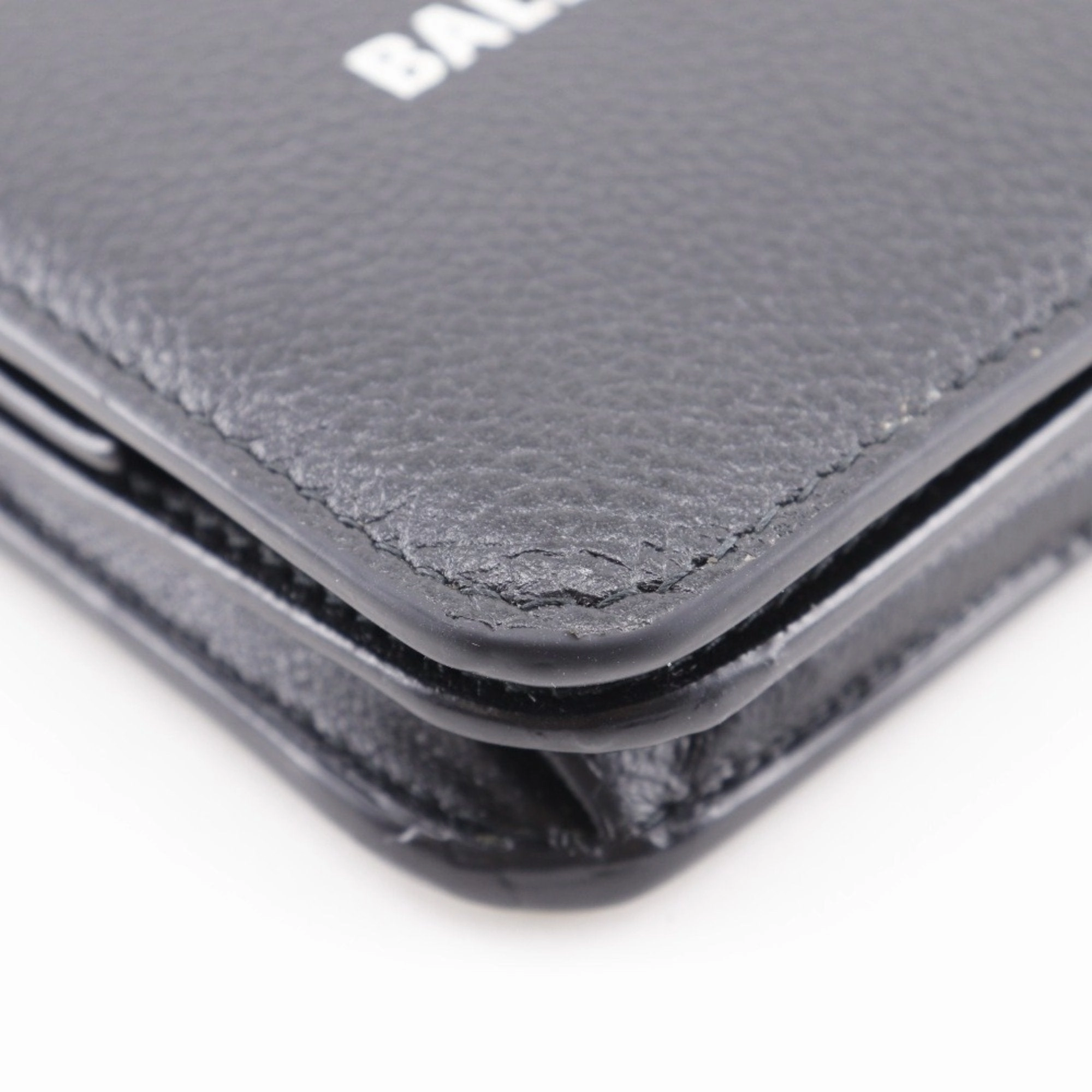 Balenciaga Leather Wallet (Bi-Fold) (Pre-Owned)