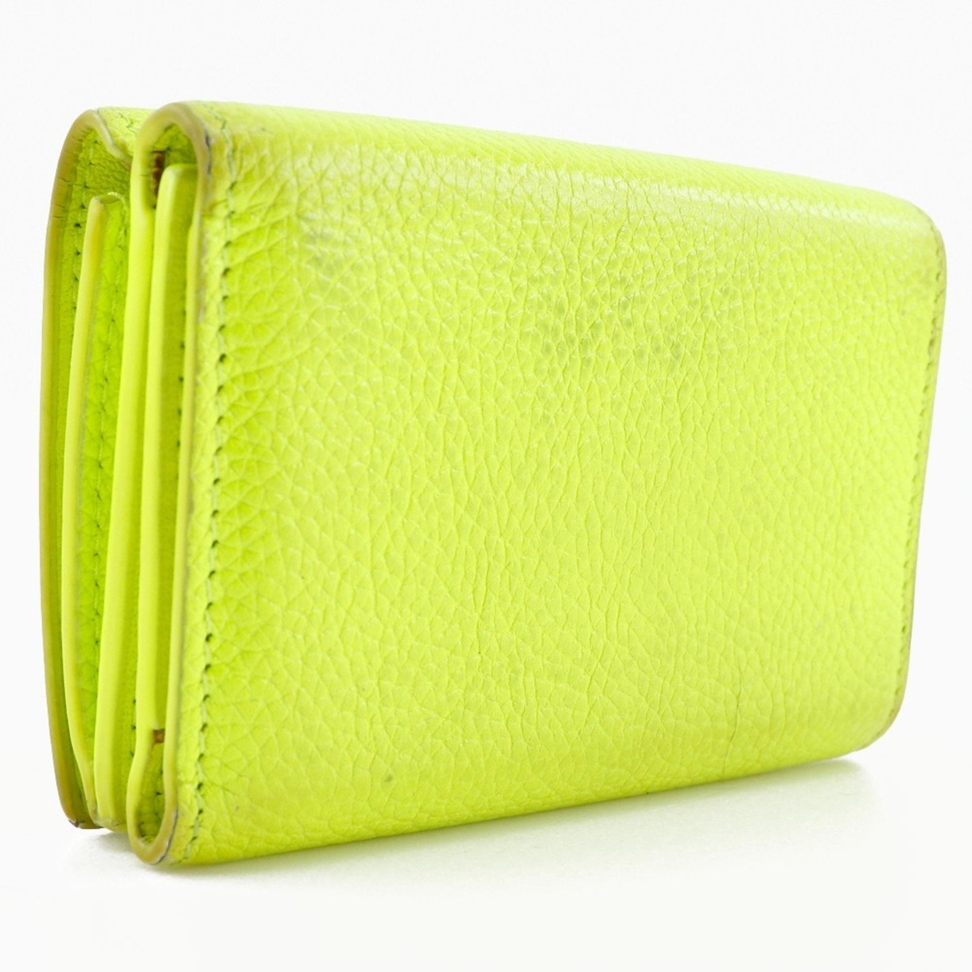 Balenciaga Leather Wallet (Tri-Fold) (Pre-Owned)