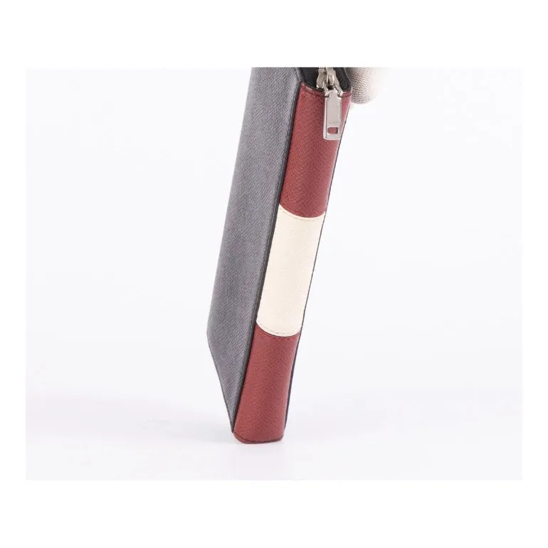 Bally Telen Leather Travel Wallet