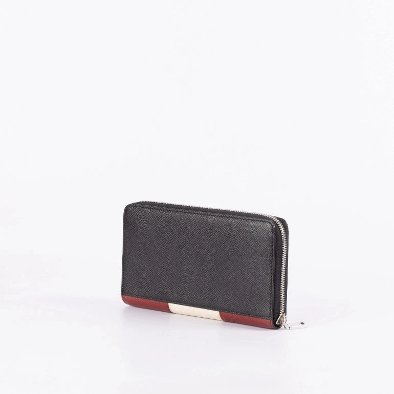 Bally Telen Leather Travel Wallet