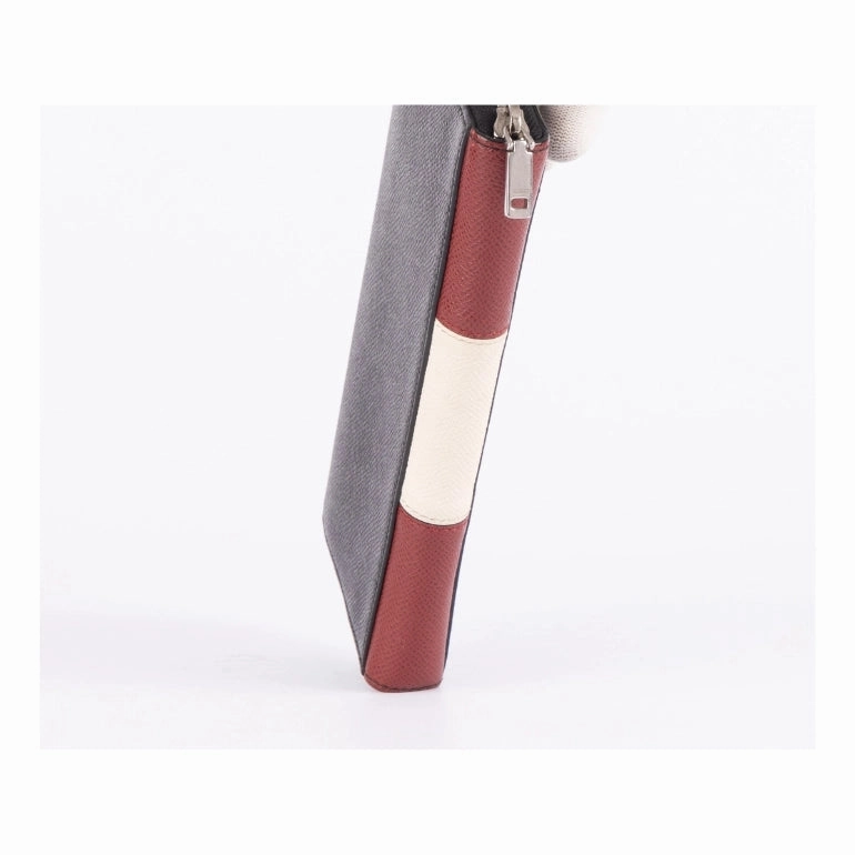 Bally Telen Leather Travel Wallet
