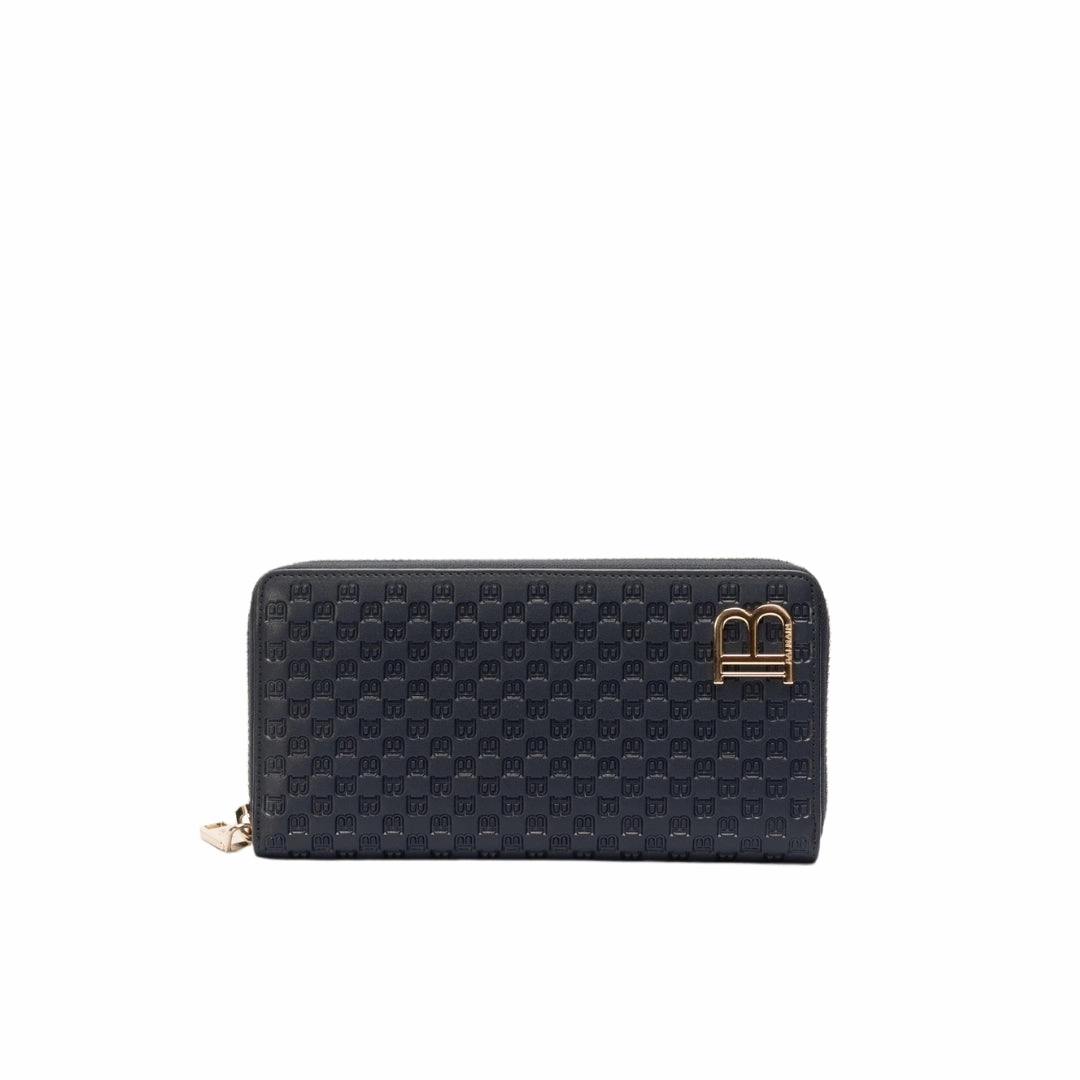 Balmain Navy Blue Wallet