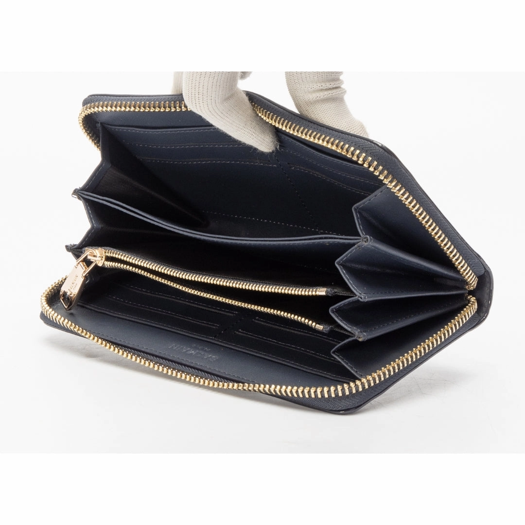 Balmain Navy Blue Wallet