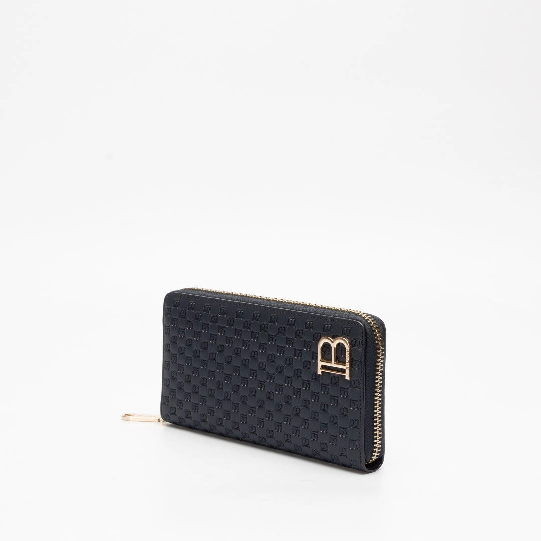 Balmain Navy Blue Wallet