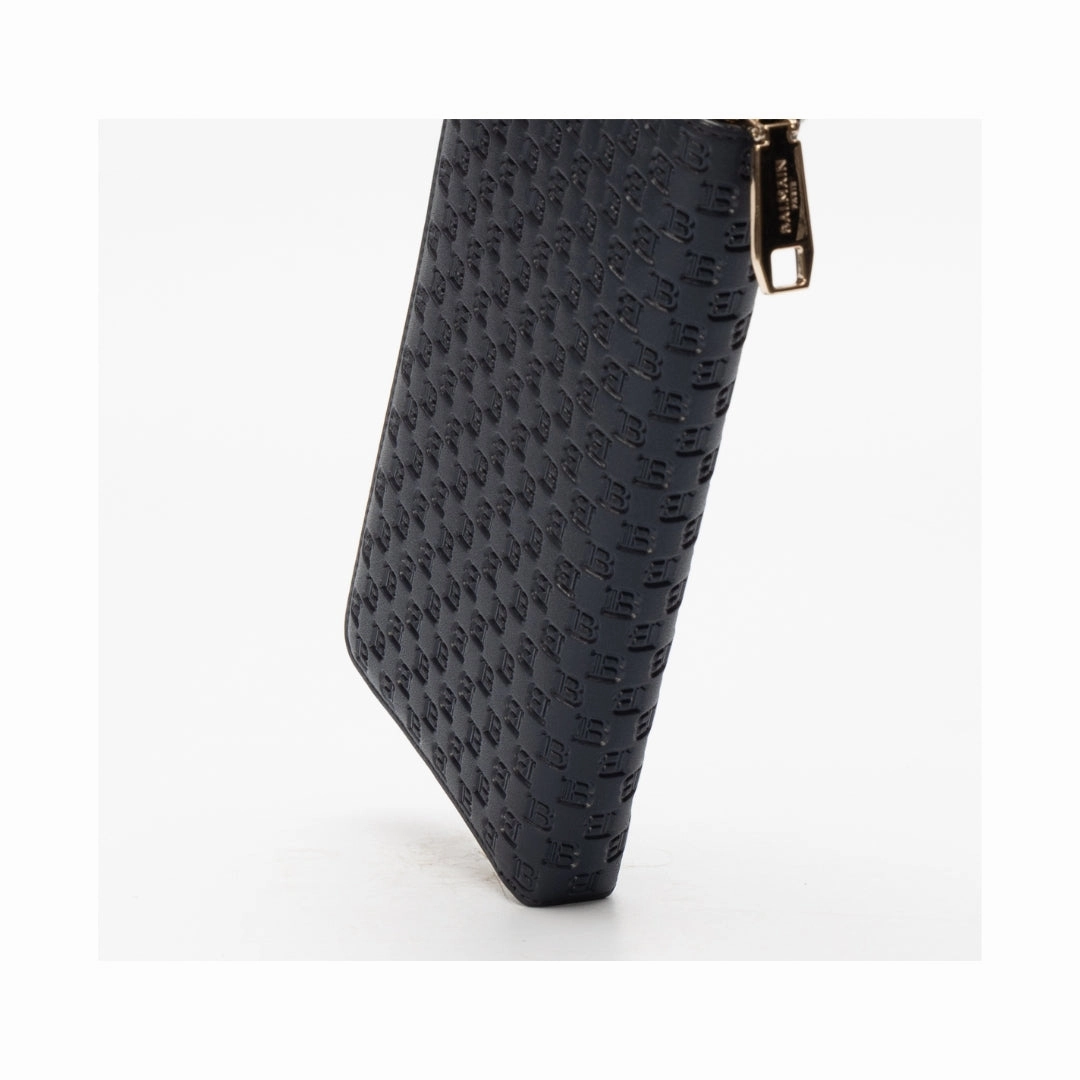 Balmain Navy Blue Wallet