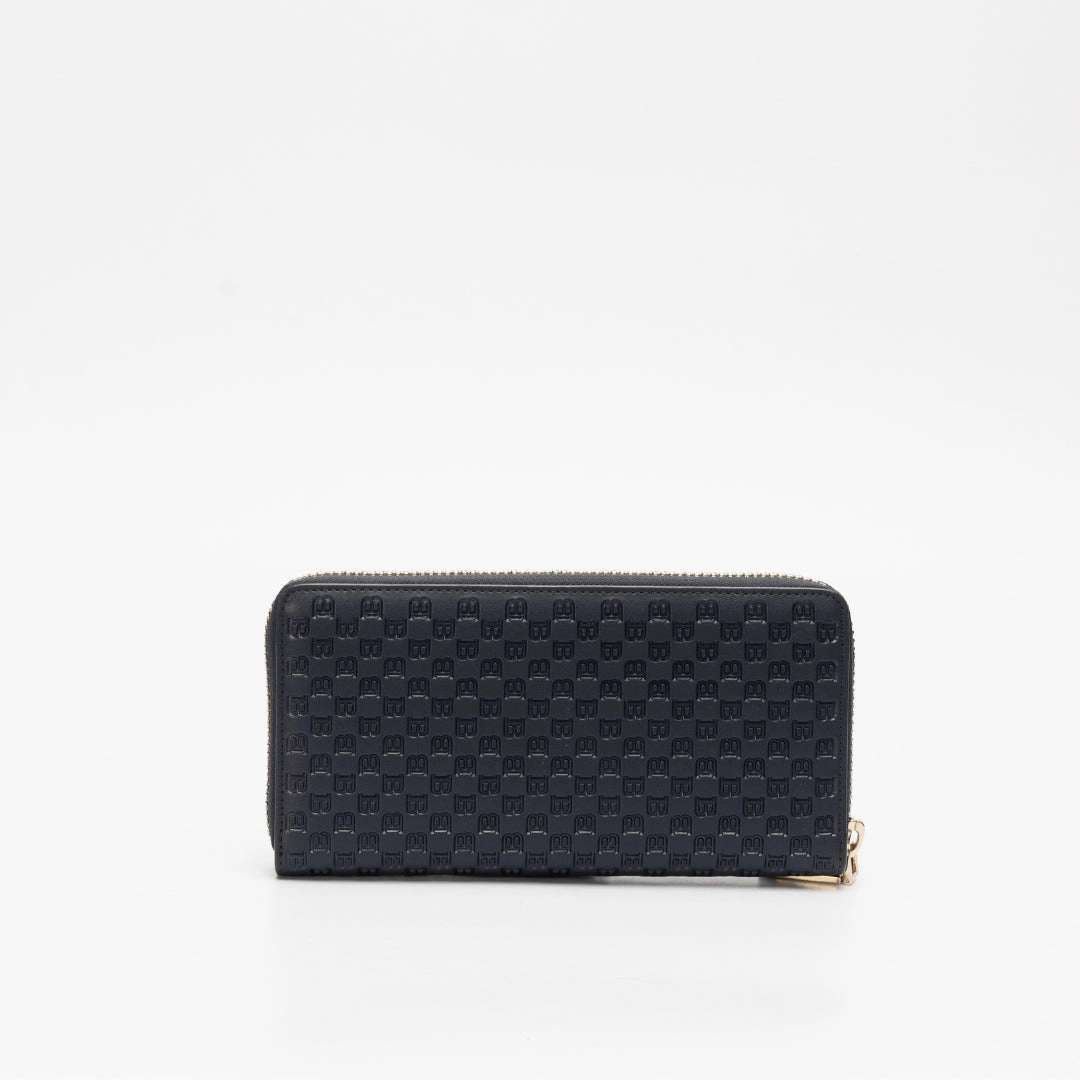 Balmain Navy Blue Wallet