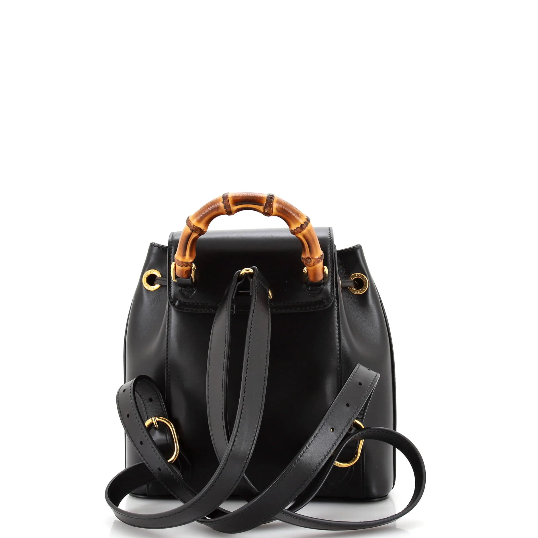 Bamboo Backpack Leather Small