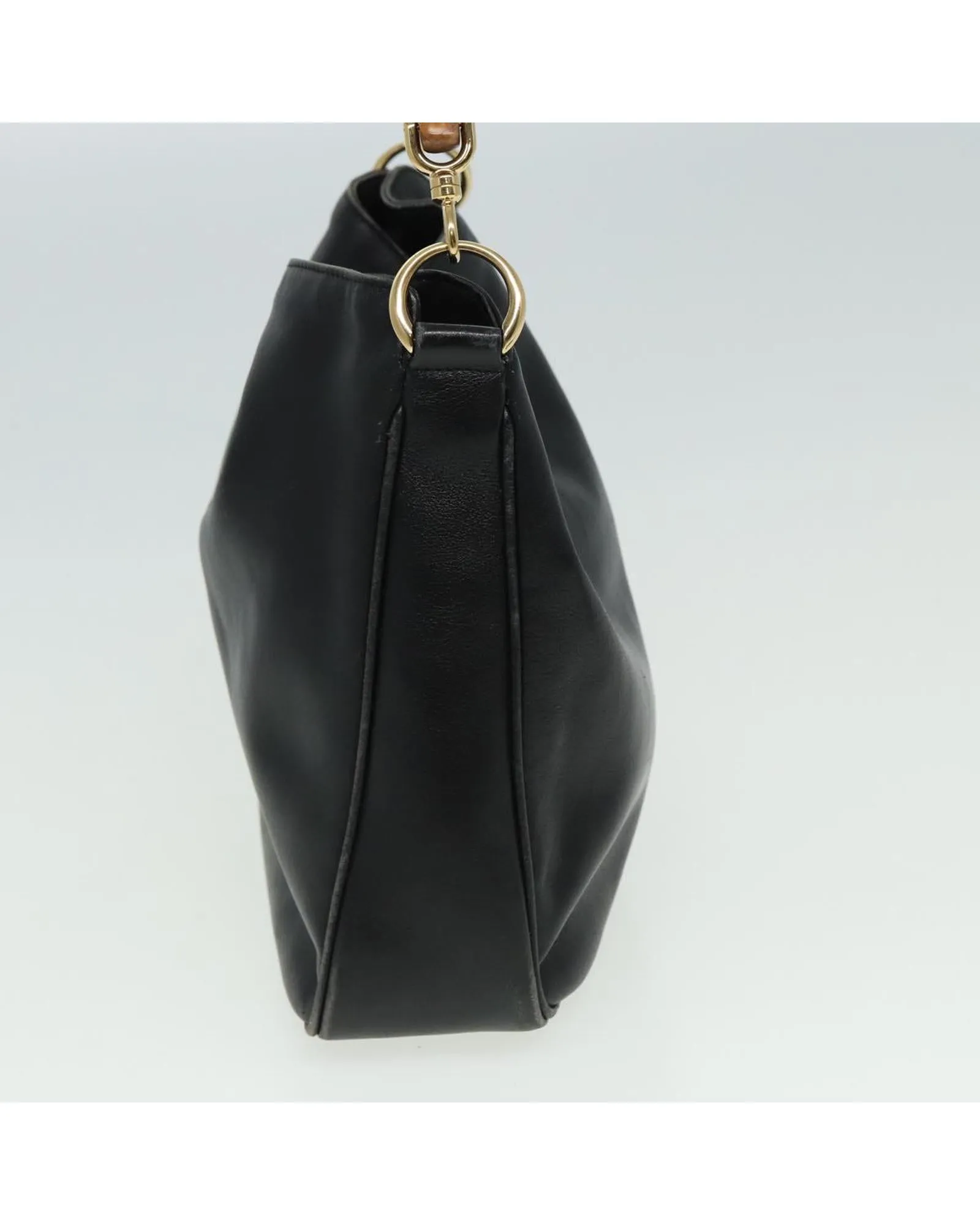 Bamboo Handle Shoulder Bag 1000L