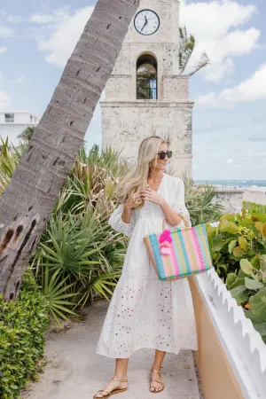 Bamboo Rain Paradise Citron Tote