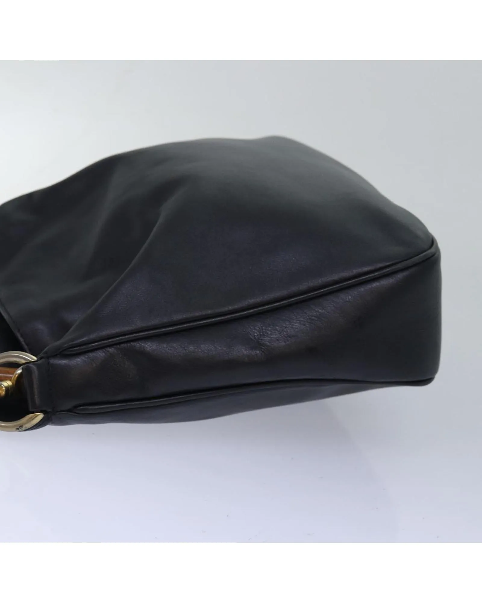 Bamboo Shopper Leather Shoulder Bag
