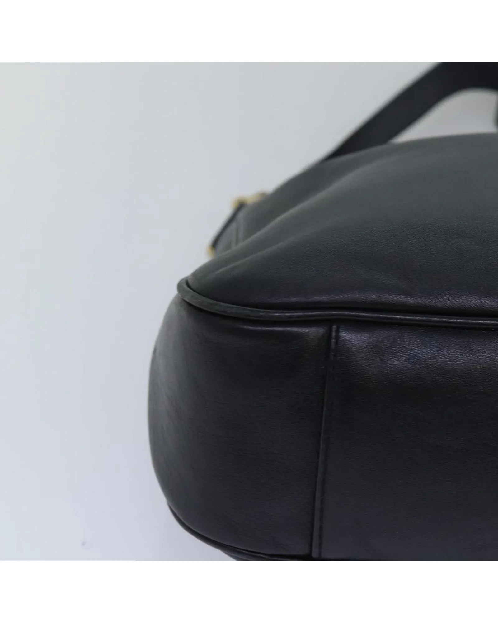 Bamboo Shopper Leather Shoulder Bag