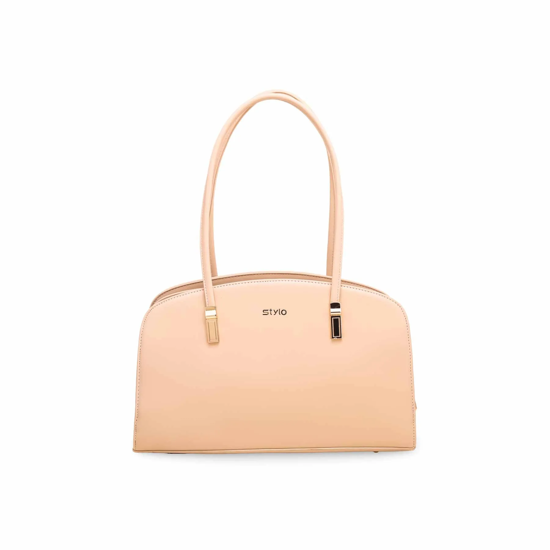 Beige Formal Hand Bag P36123