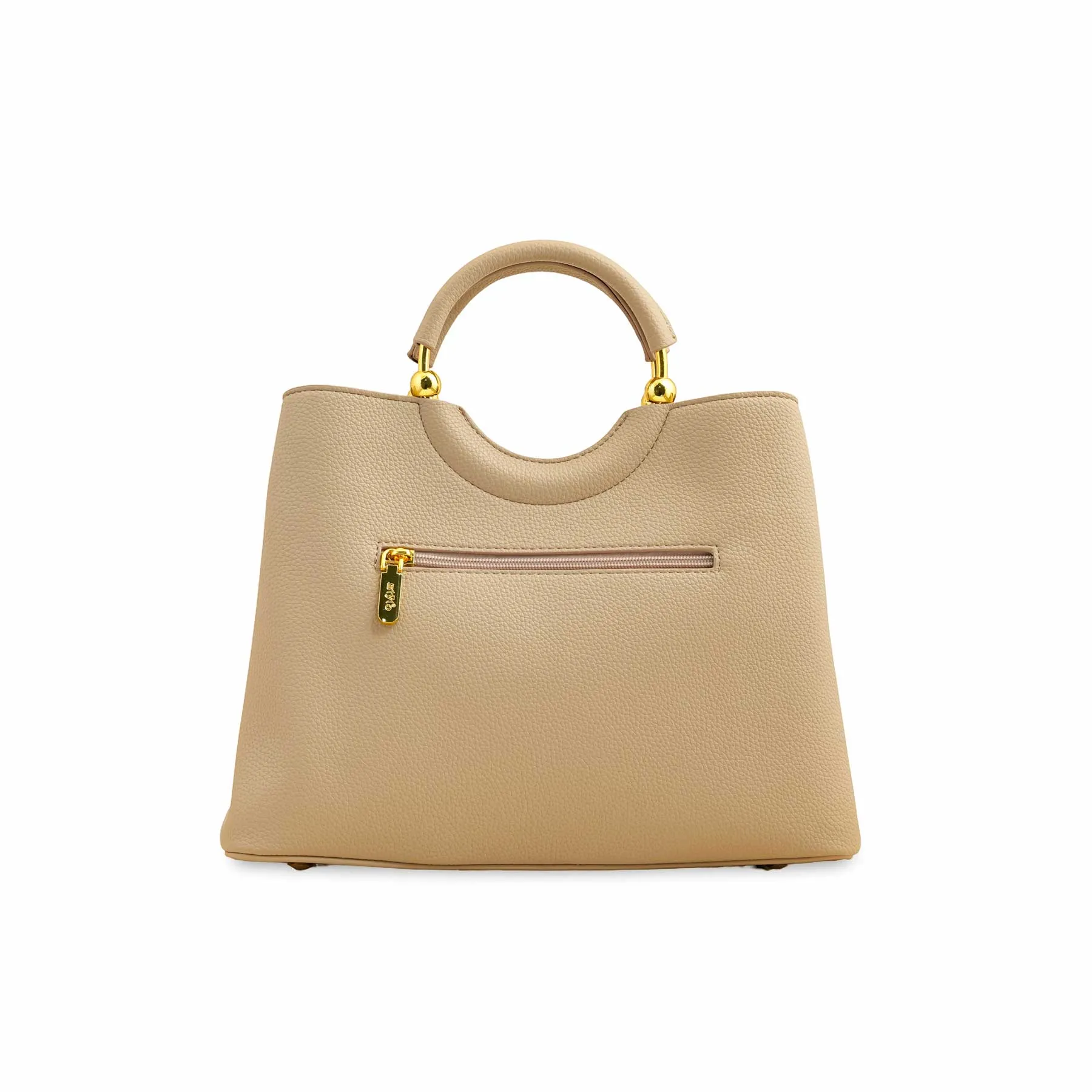 Beige Formal Hand Bag P36385