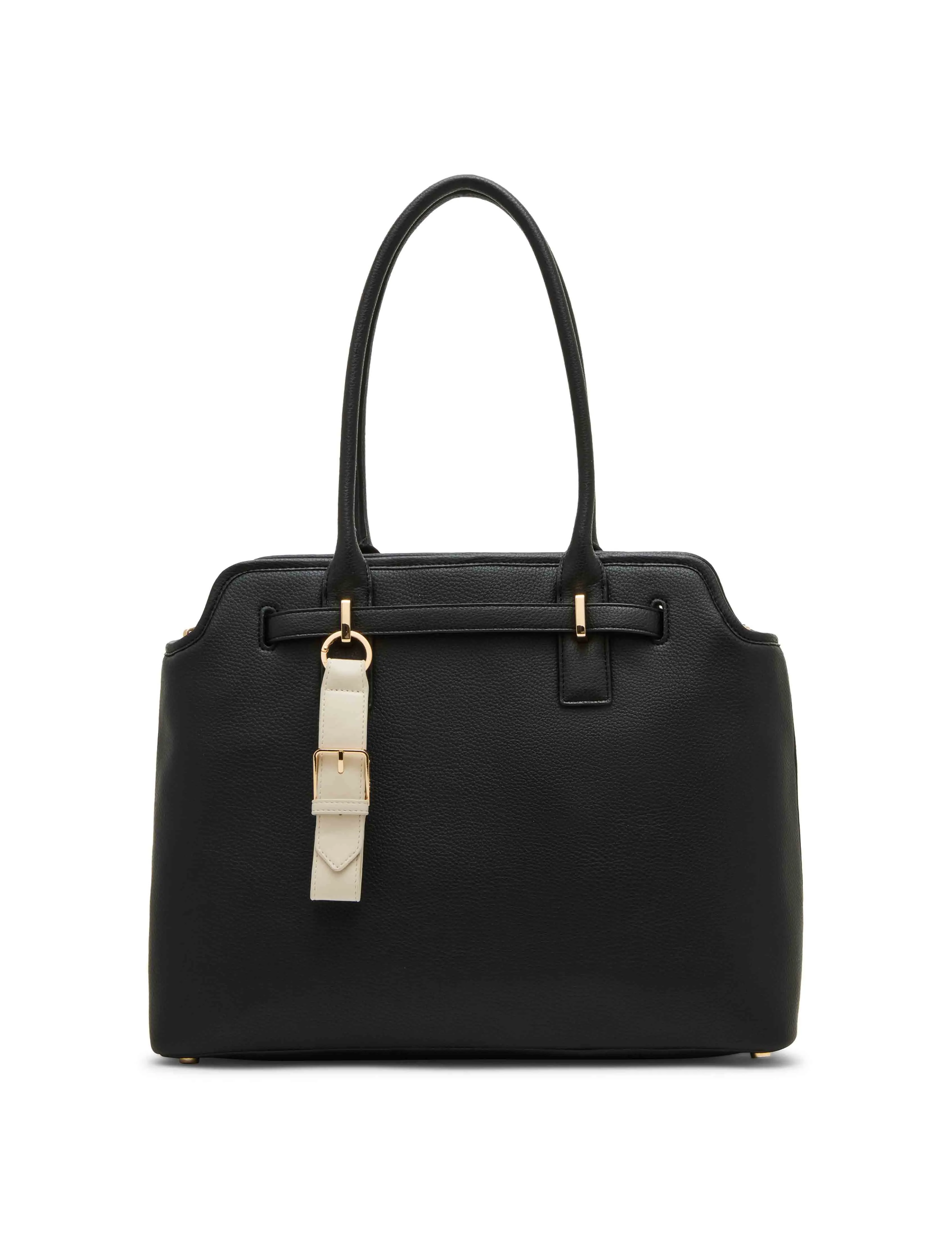 Belted Tote with Detachable Wristlet Strap & Pouch