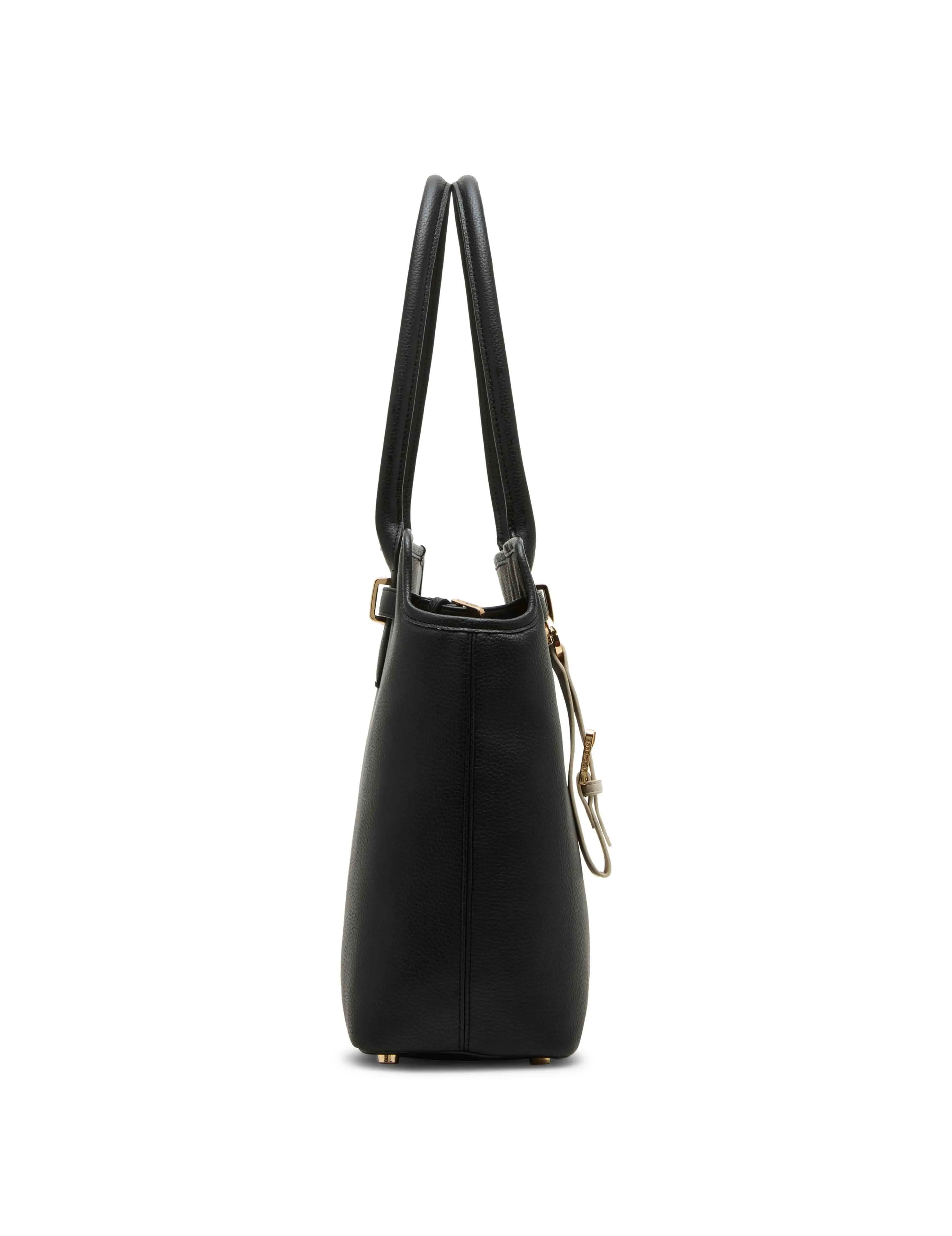 Belted Tote with Detachable Wristlet Strap & Pouch
