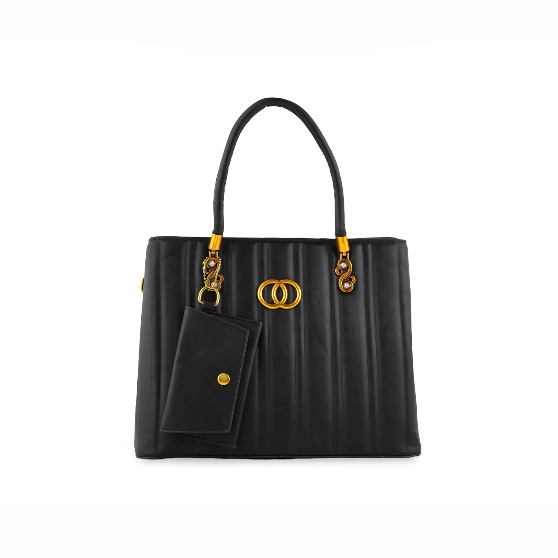 Black Formal Hand Bag For Ladies P36152