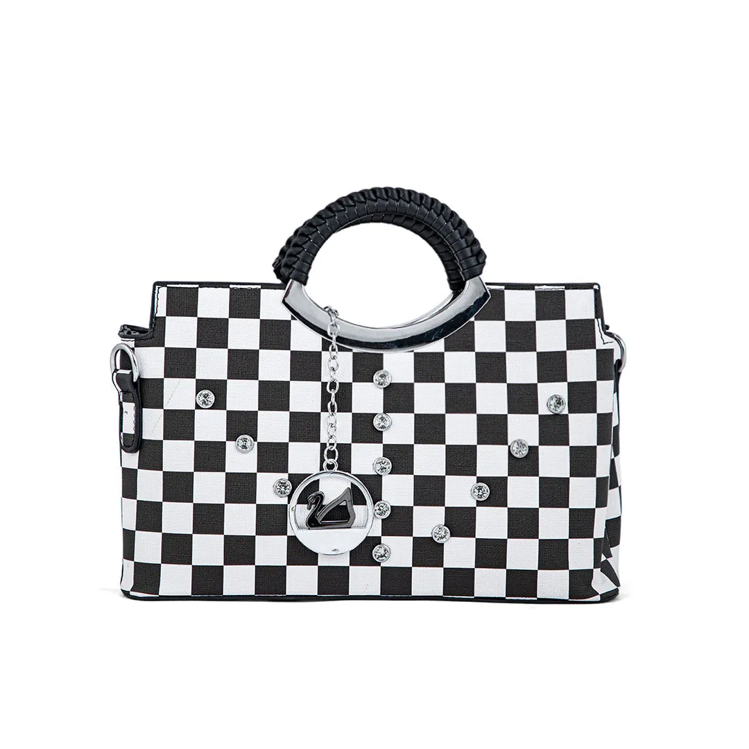 Black Formal Hand Bag P36186