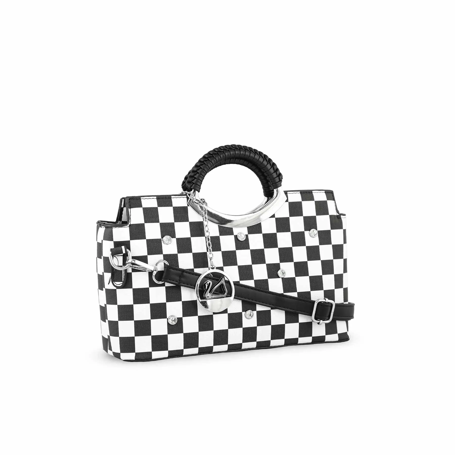 Black Formal Hand Bag P36188
